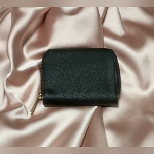 A New Day Small Black Zip Wallet